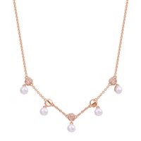 Collana Rosato Donna Azzurra in Argento Perla RZAZ004 - RZAZ004